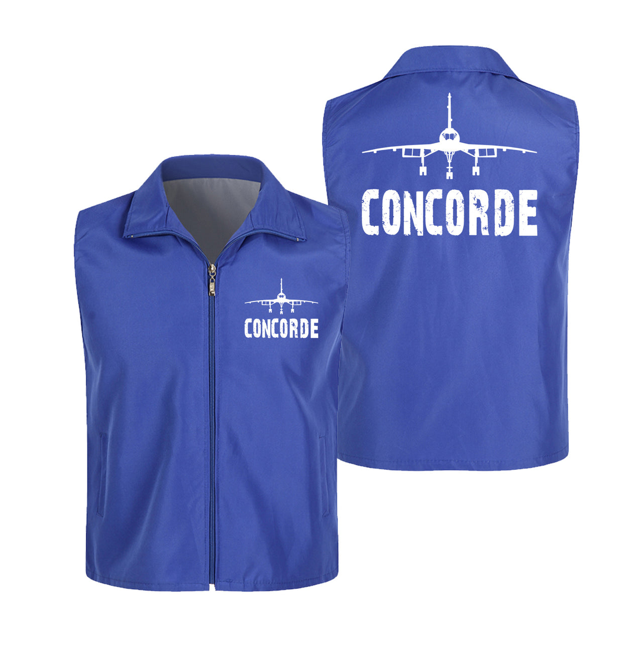 Concorde & Plane Designed Thin Style Vests