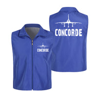 Thumbnail for Concorde & Plane Designed Thin Style Vests