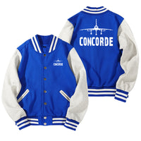 Thumbnail for Concorde & Plane Designed Baseball Style Jackets