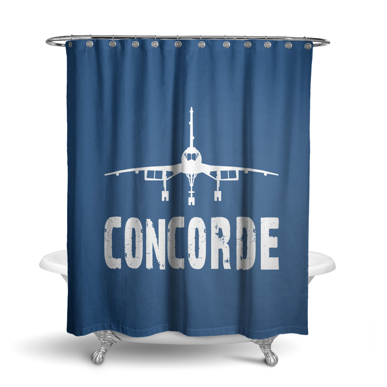 Concorde & Plane Designed Shower Curtains