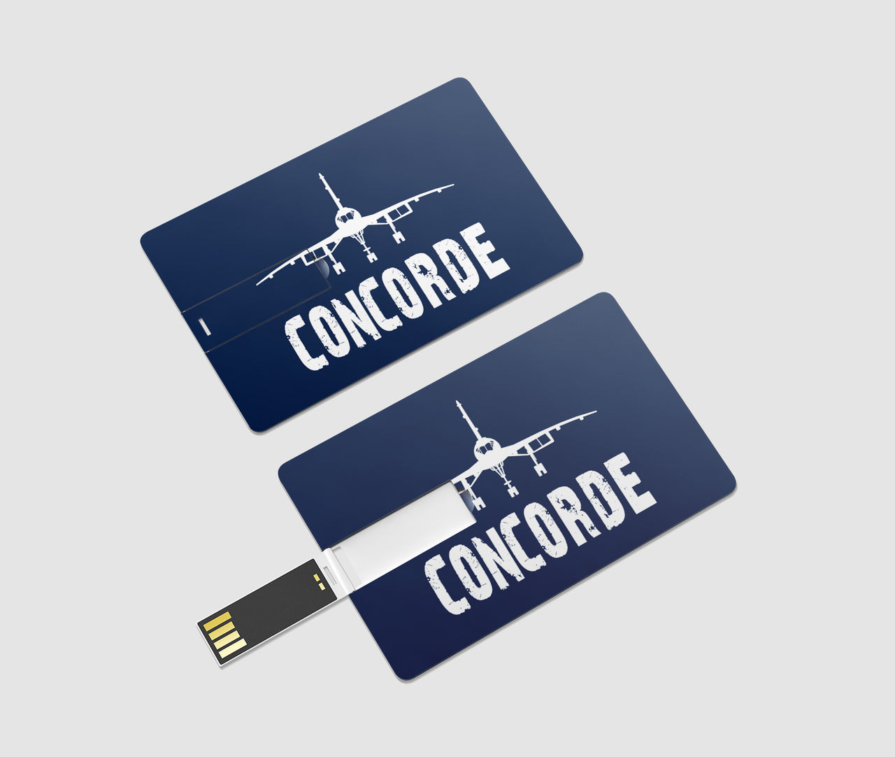 Concorde & Plane Designed USB Cards