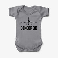 Thumbnail for Concorde & Plane Designed Baby Bodysuits