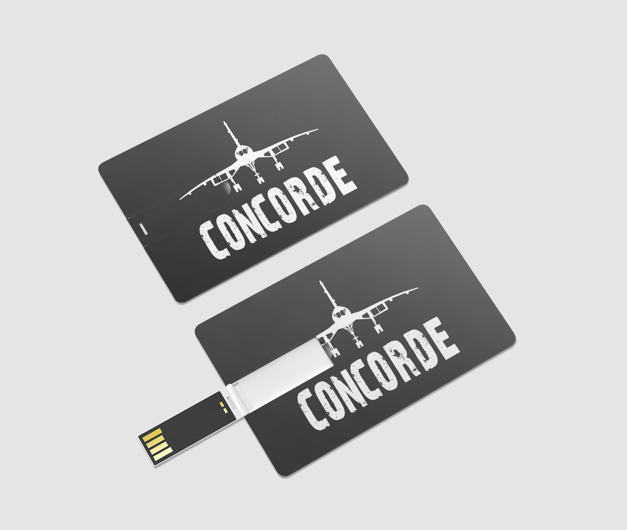 Concorde & Plane Designed USB Cards