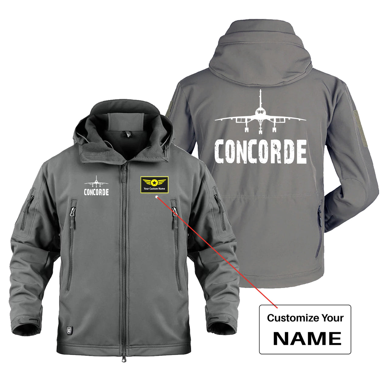Concorde & Plane Designed Military Jackets (Customizable)