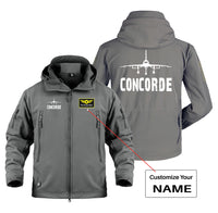 Thumbnail for Concorde & Plane Designed Military Jackets (Customizable)