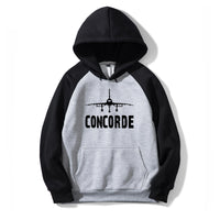 Thumbnail for Concorde & Plane Designed Colourful Hoodies