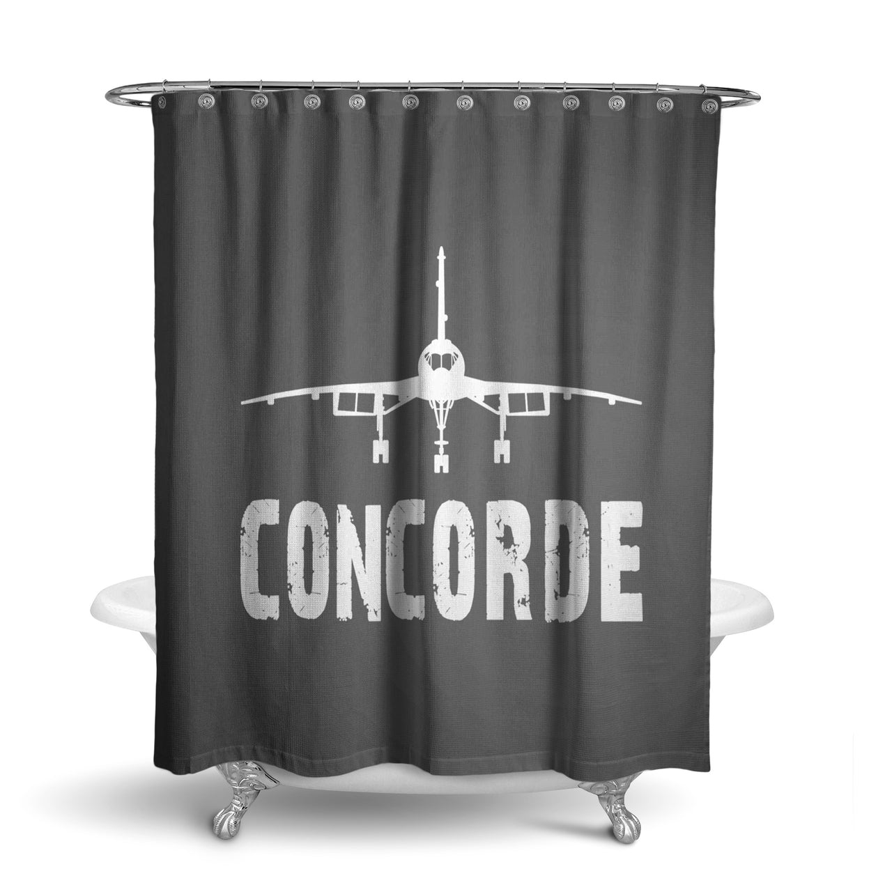 Concorde & Plane Designed Shower Curtains