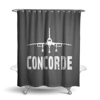 Thumbnail for Concorde & Plane Designed Shower Curtains