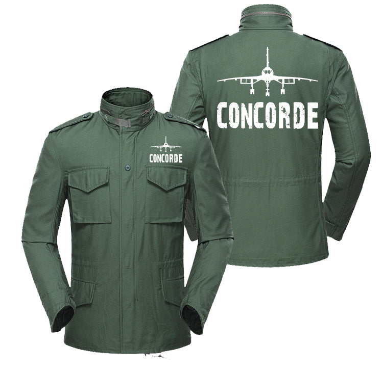 Concorde & Plane Designed Military Coats