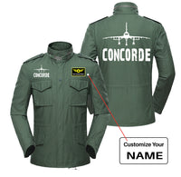 Thumbnail for Concorde & Plane Designed Military Coats