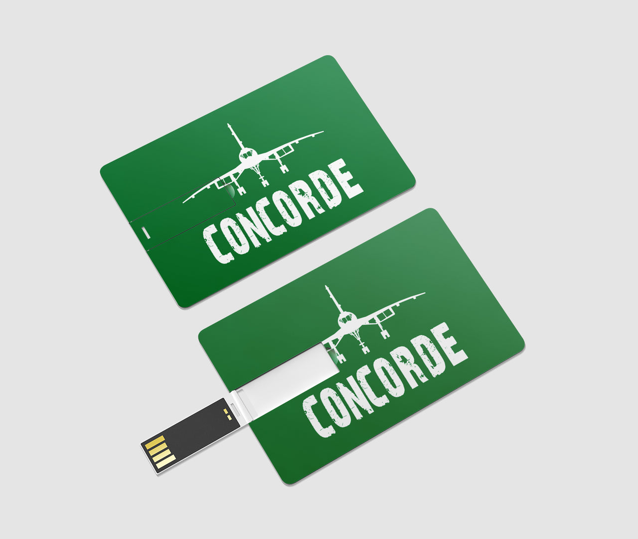 Concorde & Plane Designed USB Cards