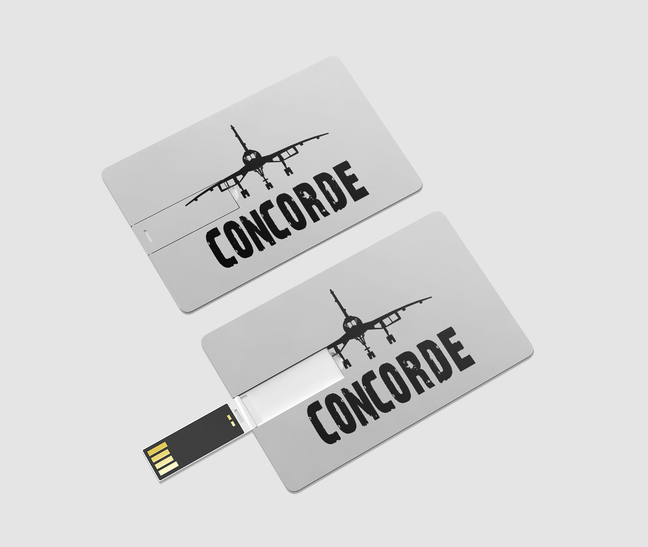 Concorde & Plane Designed USB Cards