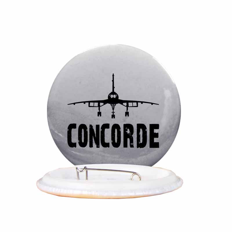 Concorde & Plane Designed Pins