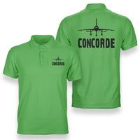 Thumbnail for Concorde & Plane Designed Double Side Polo T-Shirts