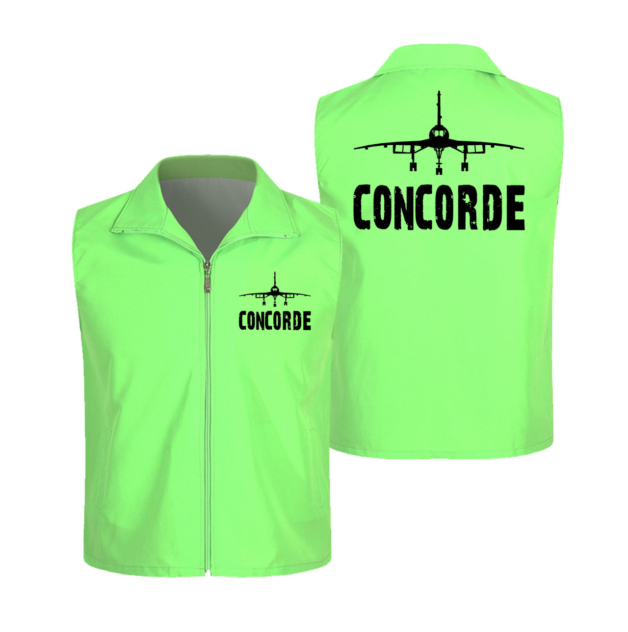 Concorde & Plane Designed Thin Style Vests