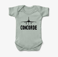 Thumbnail for Concorde & Plane Designed Baby Bodysuits