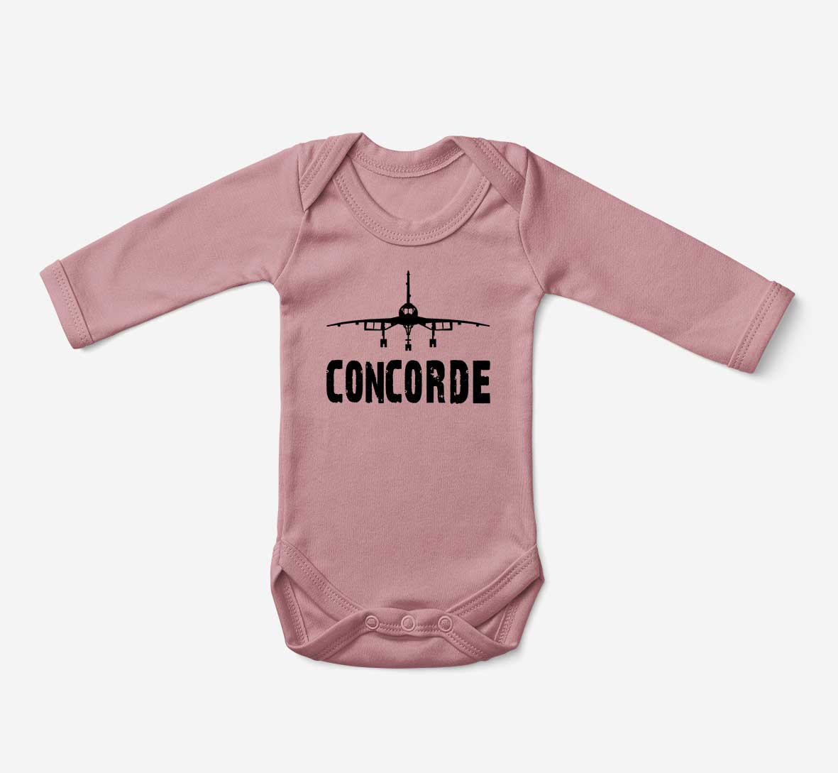 Concorde & Plane Designed Baby Bodysuits