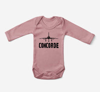 Thumbnail for Concorde & Plane Designed Baby Bodysuits