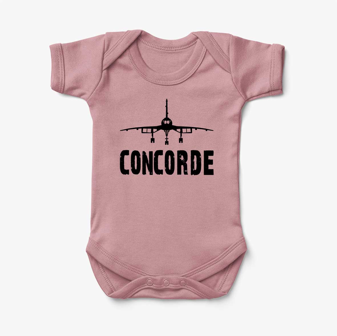 Concorde & Plane Designed Baby Bodysuits