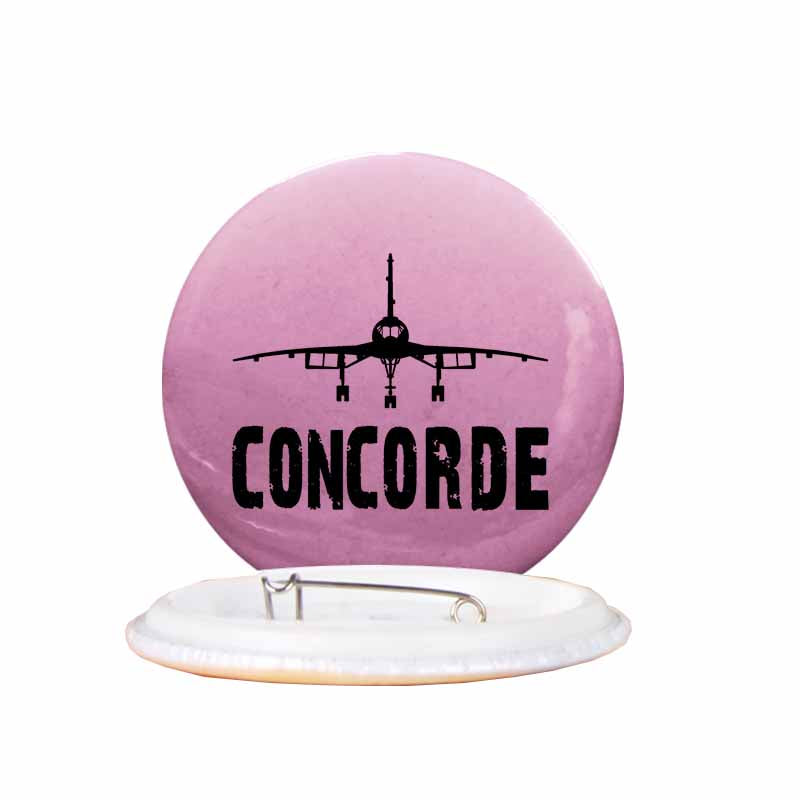 Concorde & Plane Designed Pins