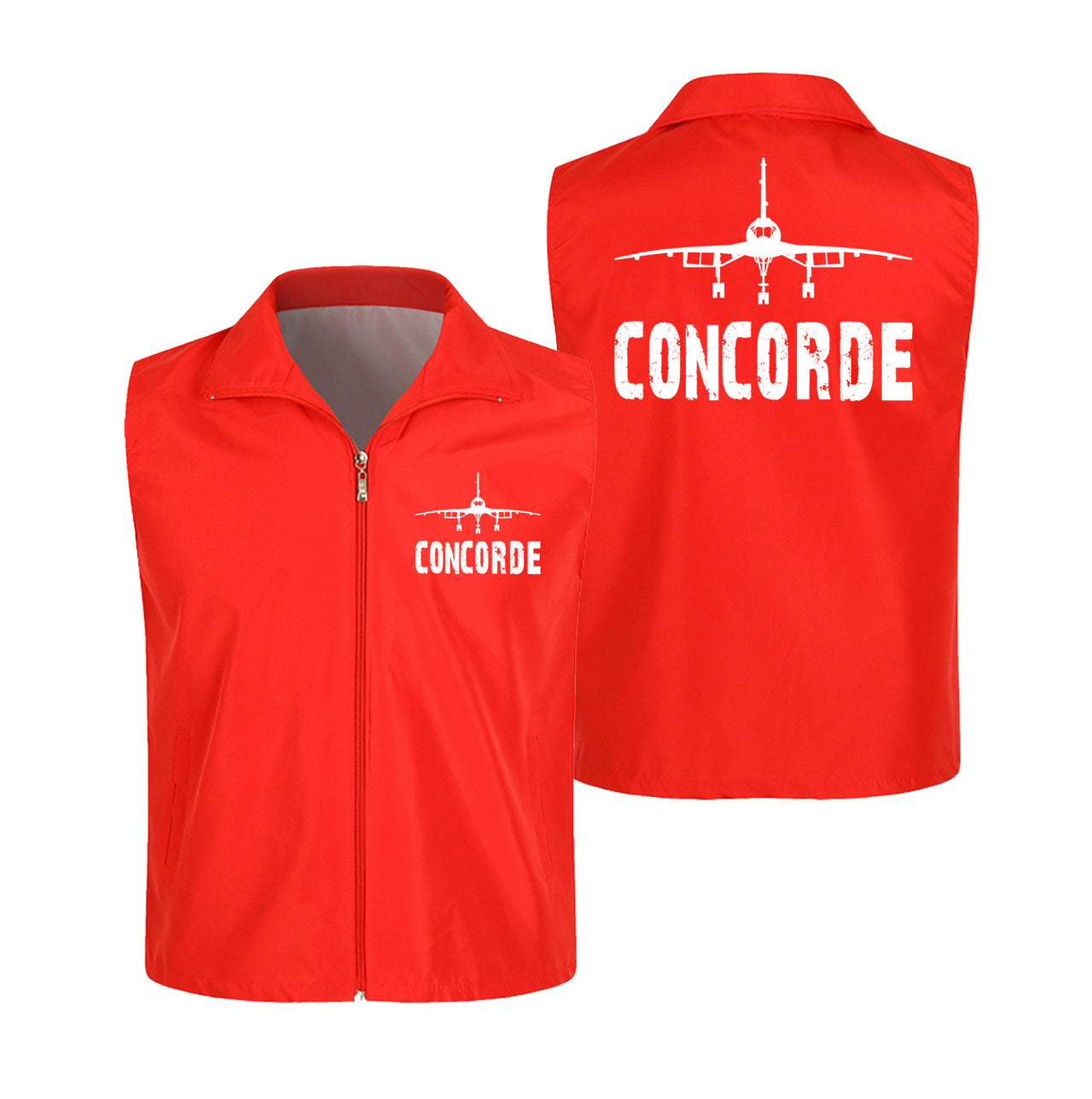 Concorde & Plane Designed Thin Style Vests