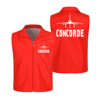 Thumbnail for Concorde & Plane Designed Thin Style Vests