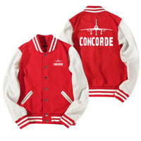 Thumbnail for Concorde & Plane Designed Baseball Style Jackets