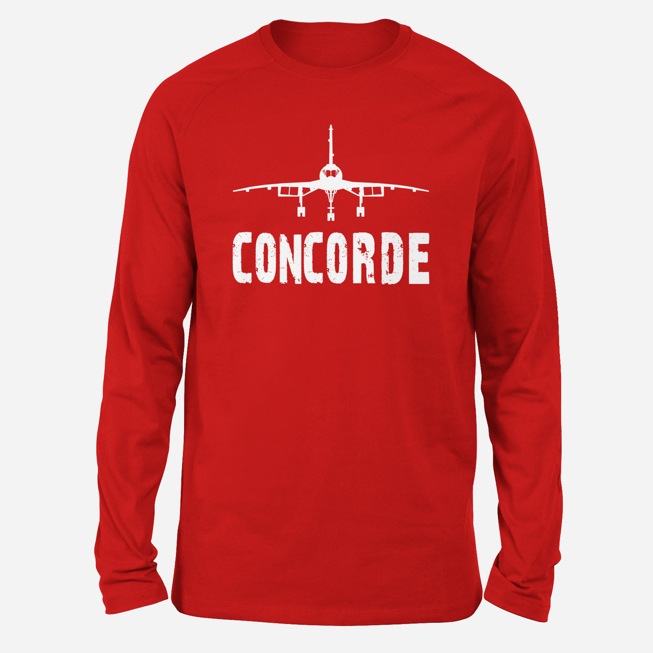 Concorde & Plane Designed Long-Sleeve T-Shirts