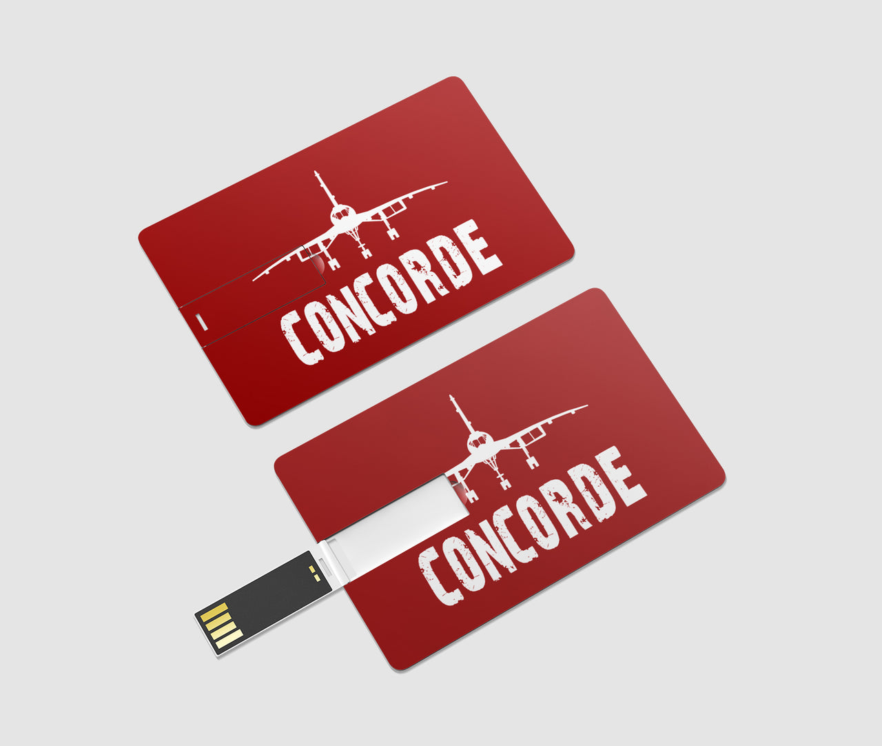Concorde & Plane Designed USB Cards