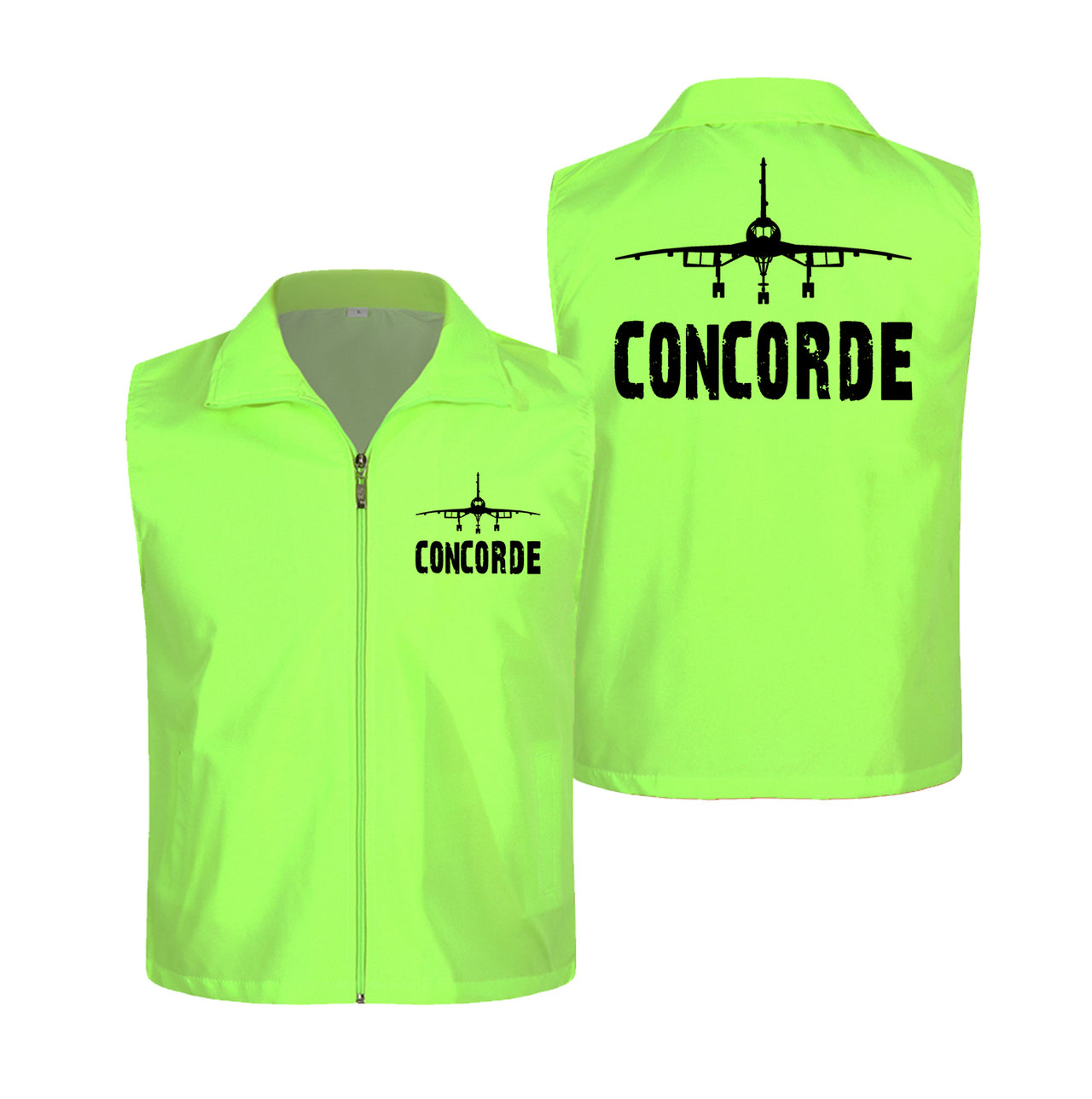 Concorde & Plane Designed Thin Style Vests