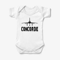 Thumbnail for Concorde & Plane Designed Baby Bodysuits