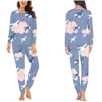 Thumbnail for Cool & Super Airplanes (Vol2) Designed Women Pijamas