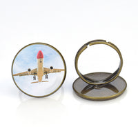 Thumbnail for Beautiful Airbus A330 on Approach copy Designed Rings