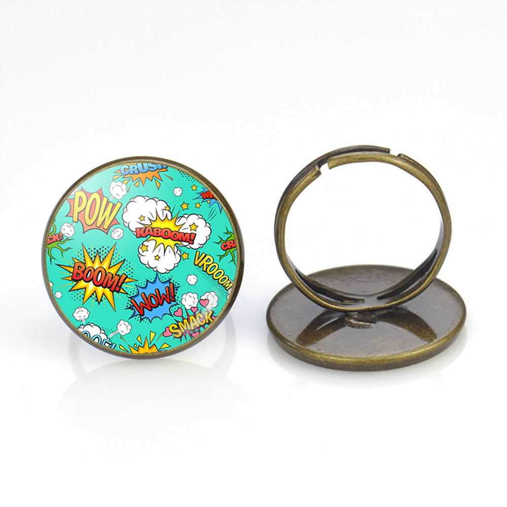 Mixed Comics Designed Rings