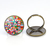 Thumbnail for World Flags Designed Rings