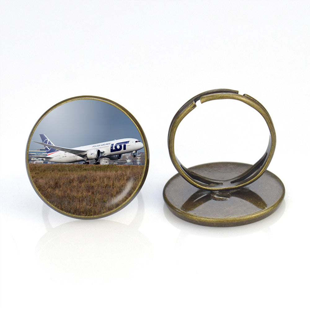 LOT Polish Airlines Boeing 787 Designed Rings