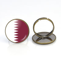 Thumbnail for Qatar Flag Designed Rings
