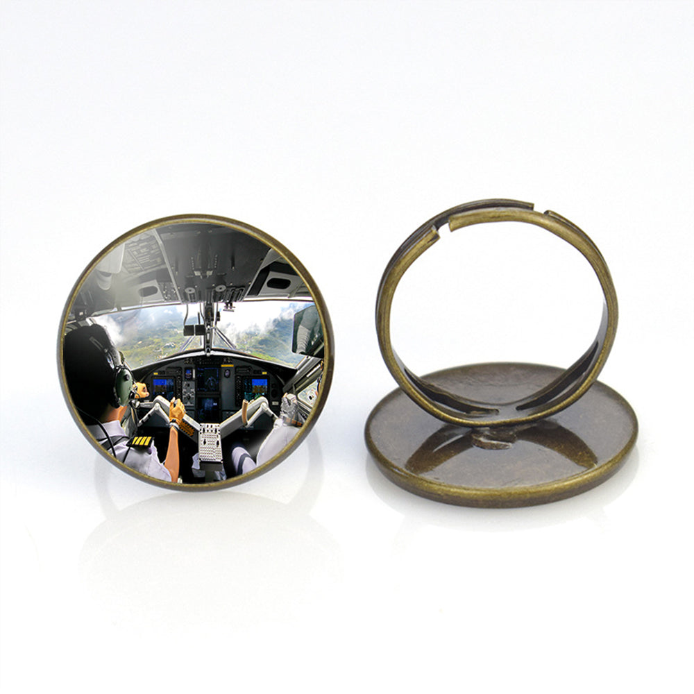 Fantastic Cockpit Shot Designed Rings