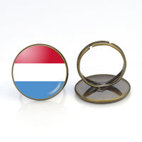 Thumbnail for Luxembourg Flag Designed Rings