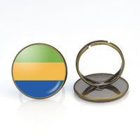 Thumbnail for Gabon Flag Designed Rings