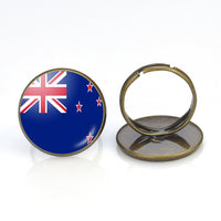 Thumbnail for New Zealand Flag Designed Rings