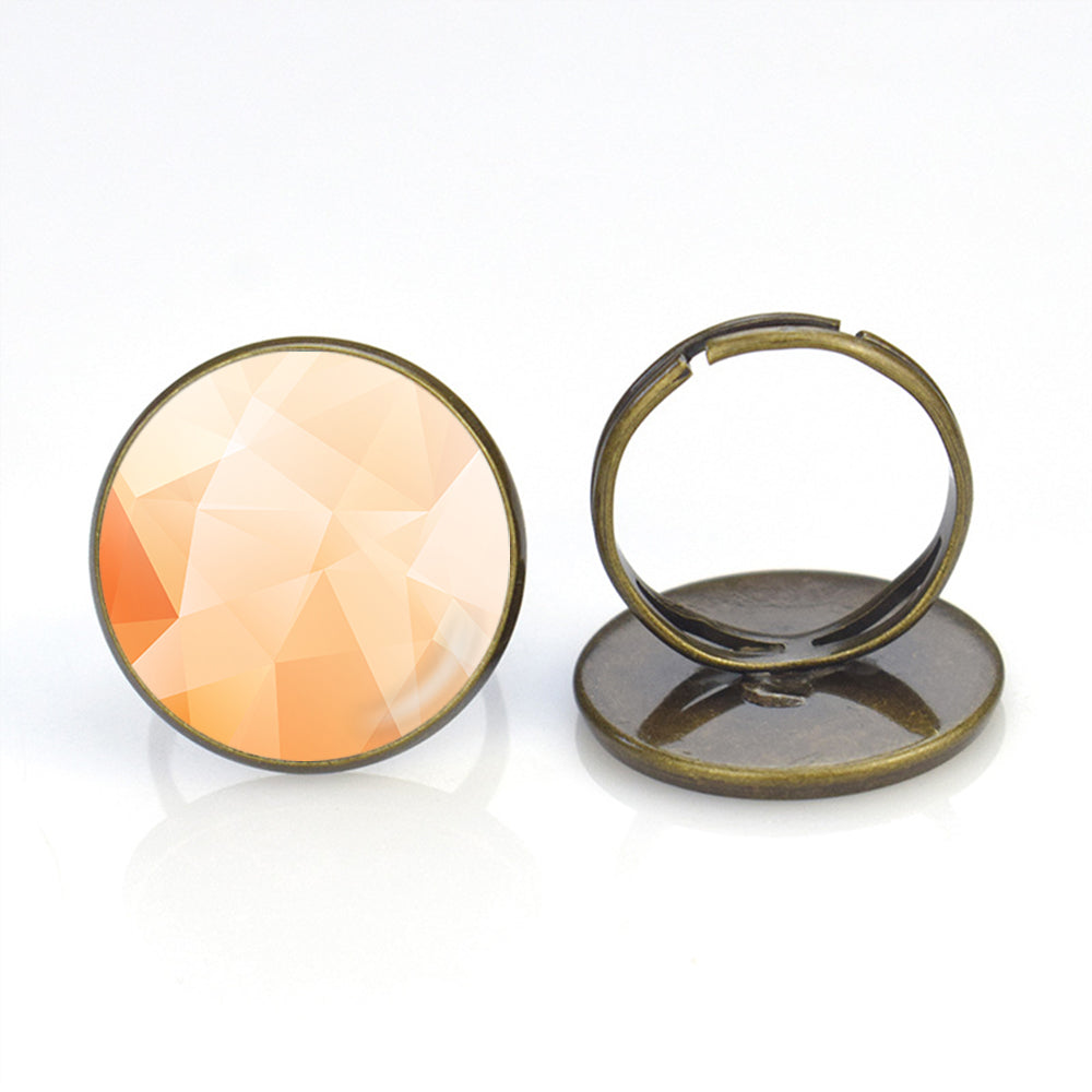 Modern Texture Designed Rings