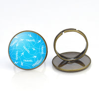 Thumbnail for Travel & Planes Designed Rings