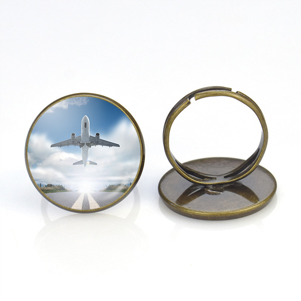 Taking Off Aircraft Designed Rings