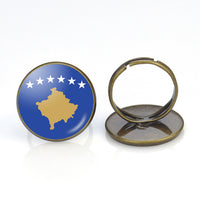 Thumbnail for Kosovo Flag Designed Rings