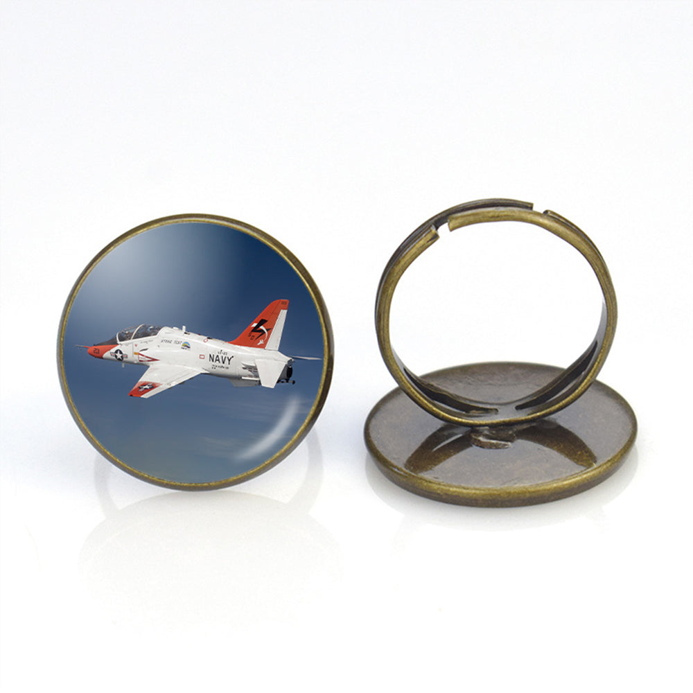 US Navy Training Jet Designed Rings