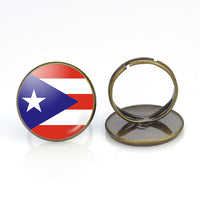 Thumbnail for Puerto Rico Flag Designed Rings