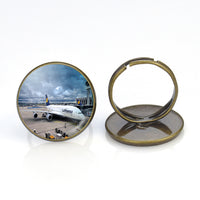 Thumbnail for Lufthansa's A380 At the Gate Designed Rings