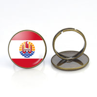 Thumbnail for French Polynesia Flag Designed Rings