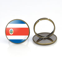 Thumbnail for Costa Rica Flag Designed Rings